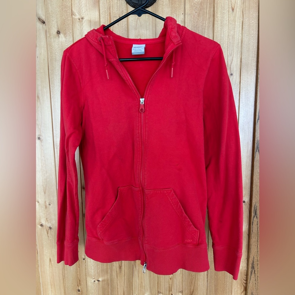 Nike Red Women's Fullzip Hoodie Size Small